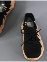Кроссовки Изики детские - Yeezy boost- черные