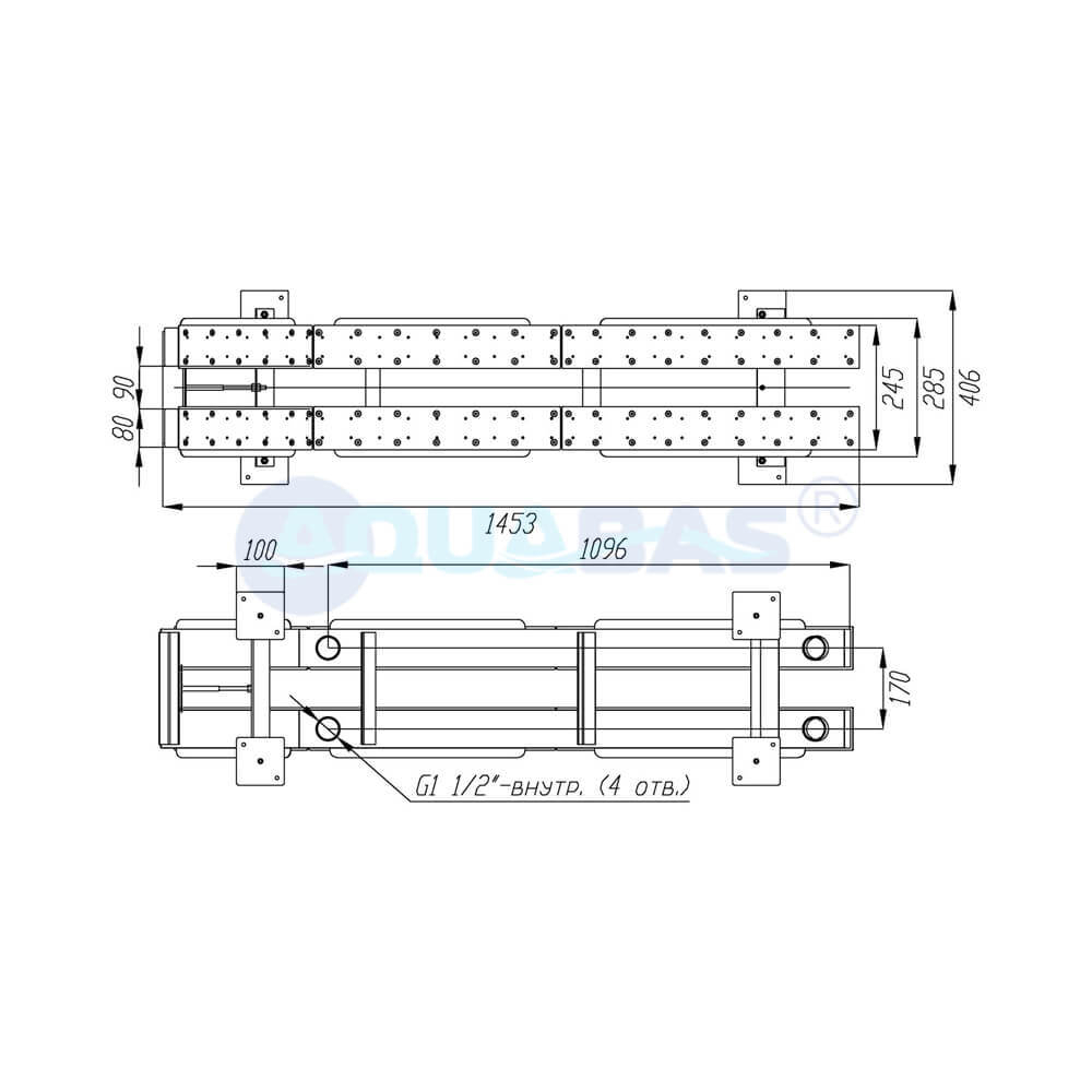 ЛА.02.2 Лежак аэромассажный пленка