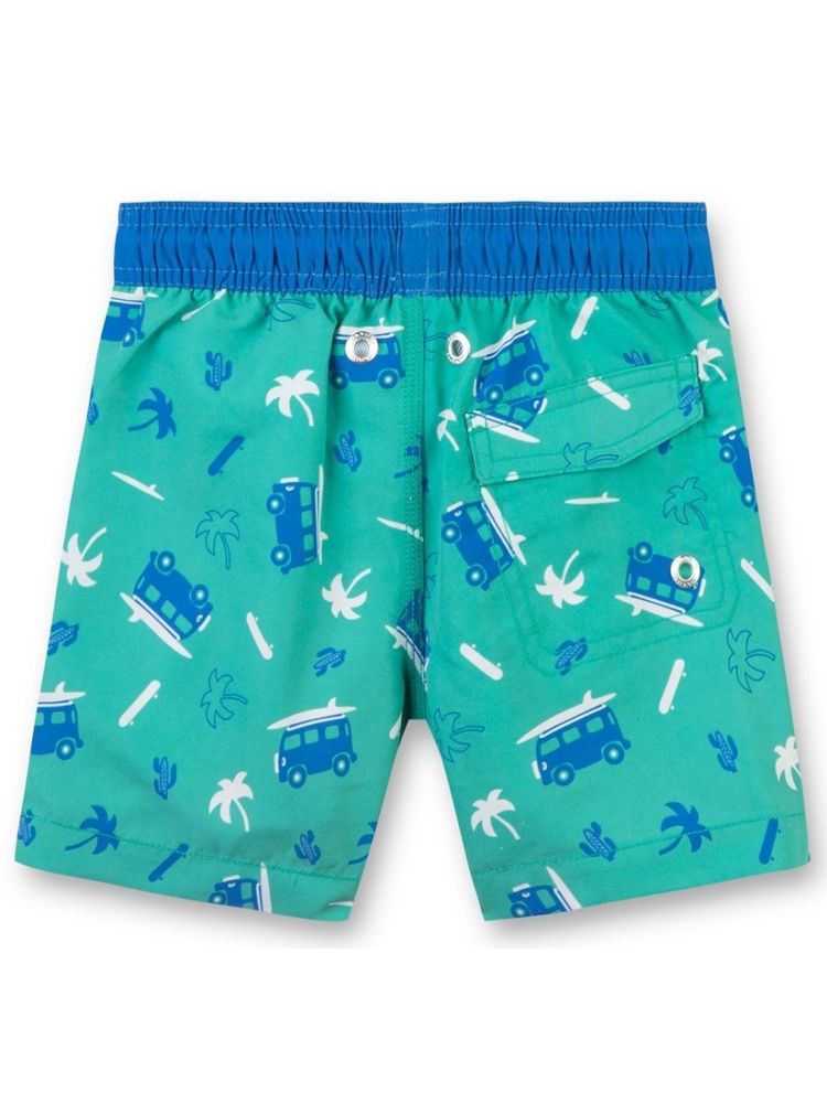 Пляжные шорты для плавания Sanetta, цвет зеленый
