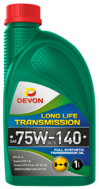 Devon Long Life Transmission SAE 75W-140 GL-5 LS