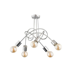 Потолочная люстра Alfa Tango Chrome, металлическая арматура
