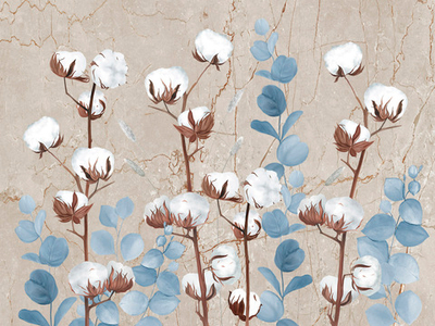 Дизайнерские обои Wall Street Herbarium