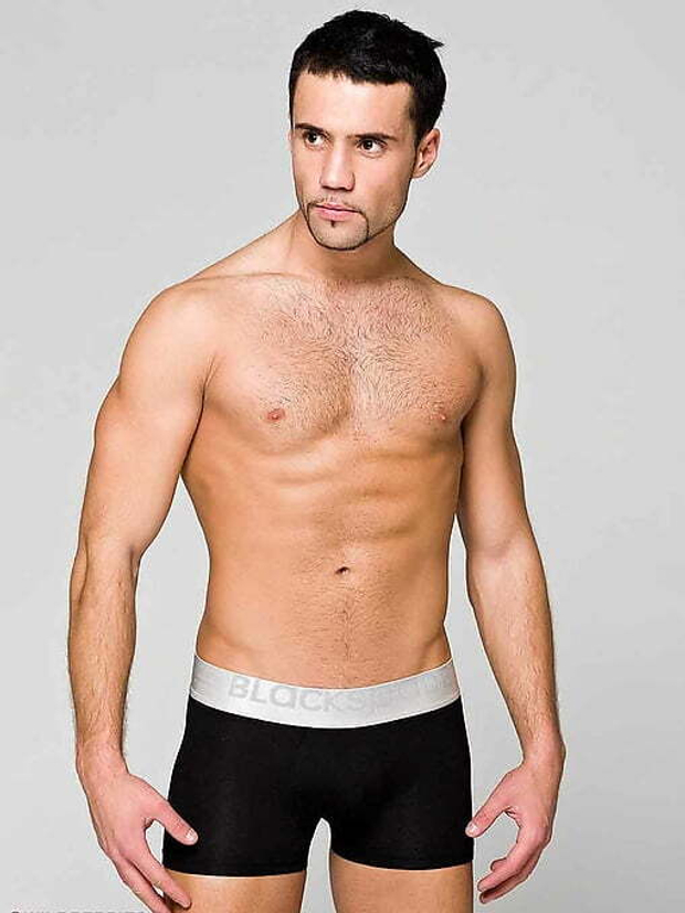 Трусы мужские шорты Silver черный