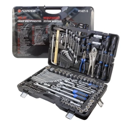 Набор инструментов 142 пр.1/4''3/8''1/2''(6-гр.)(4-32мм) Forsage F-41421-5