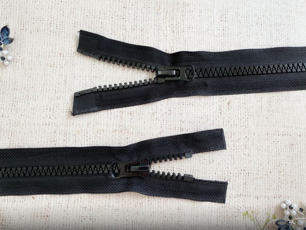 Молния трактор Т8, L 55 см, 2 бегунка, чёрный