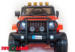 Детский электромобиль Toyland Jeep WHE 1688 красный
