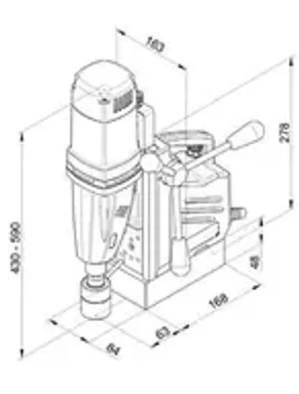 Коронка из быстрорежущей стали Karnasch Mini-Cut Ø6×8 мм, HSS-M2 с покрытием TIN-GOLD, арт. 21.1000-006
