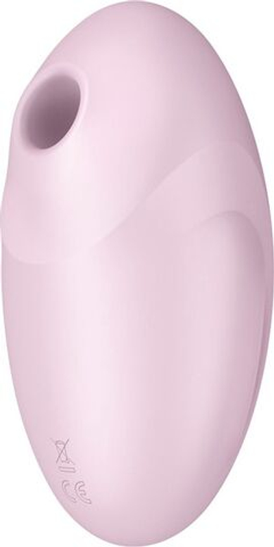 Розовый вакуум-волновой стимулятор с вибрацией Vulva Lover 3