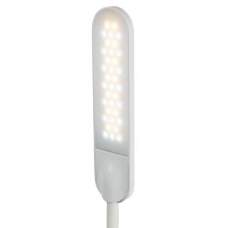 Настольный светильник ЭРА NLED-481-10W-W светодиодный с RGB ночником белый | Светодиодные настольные лампы