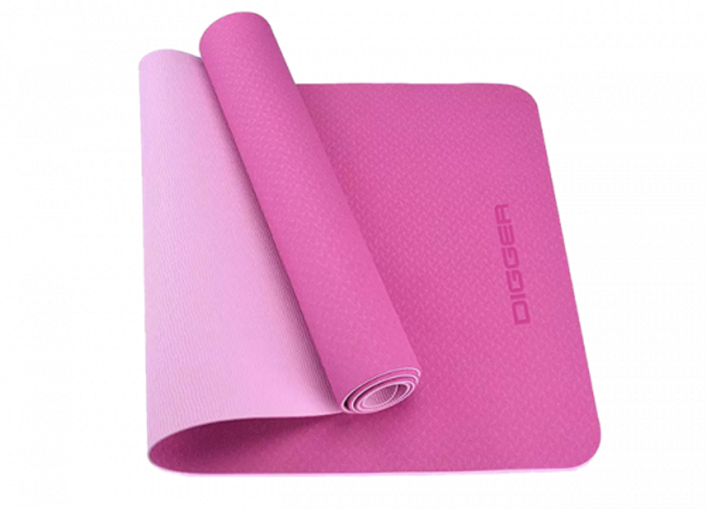 Коврик для йоги TPE 6мм, красный Hasttings Digger HD22D1B