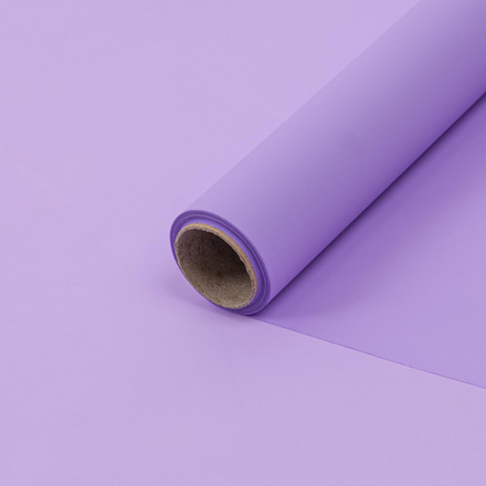 Пленка матовая ЛЮКС 58смх10м СИРЕНЕВЫЙ