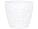 Кашпо Камни 1,4л с подставкой (белый)