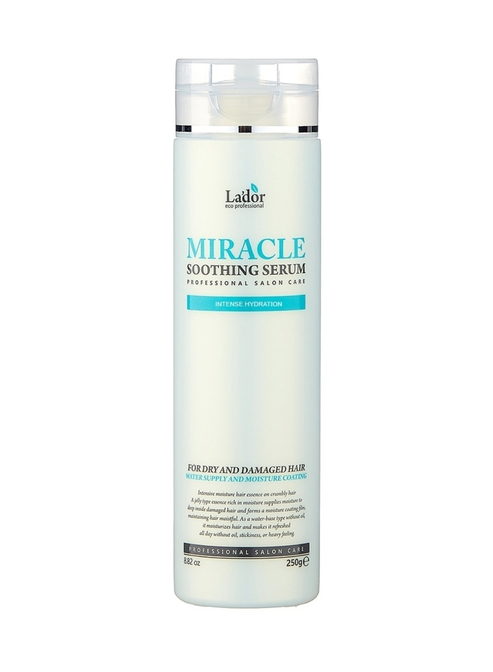 Увлажняющая сыворотка для волос с термозащитой Lador Miracle Soothing Serum, 250 гр.