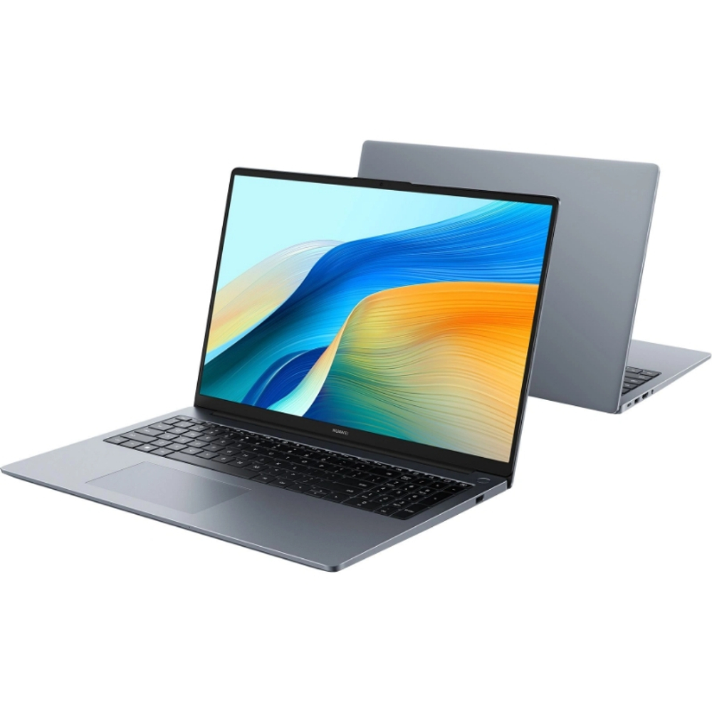 Ноутбук Huawei MateBook D 16 (2024) Core i5 13420H, 16Gb, SSD 1Tb, Intel UHD, 16" IPS (1920x1200) без ОС, gray