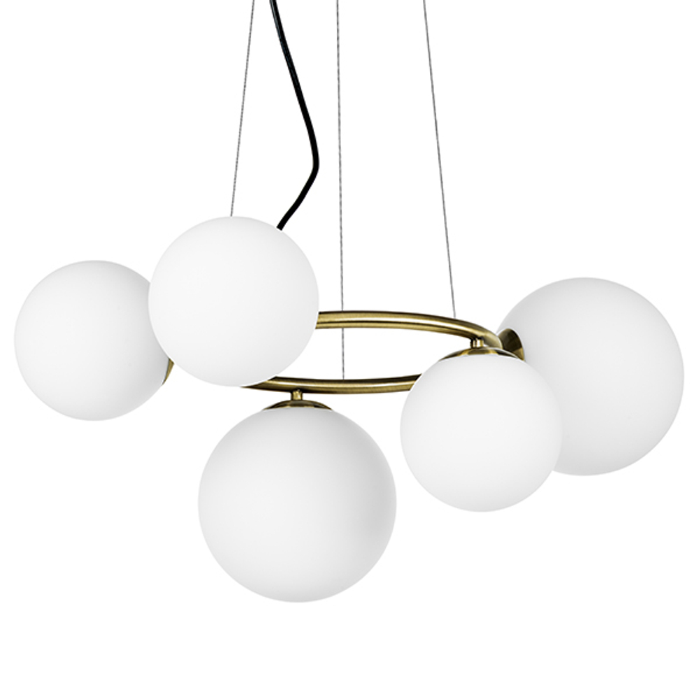 815051 Люстра GLOBO 5х40W G9 ЛАТУНЬ