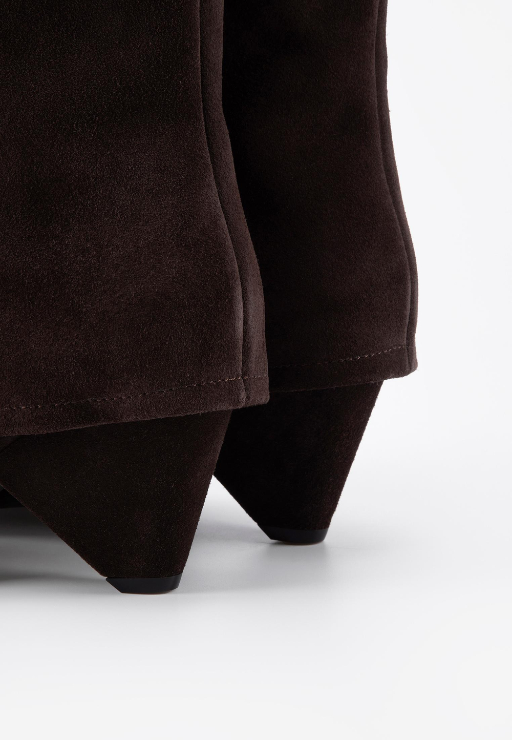 Полусапоги // Seta // Chocolate // Suede