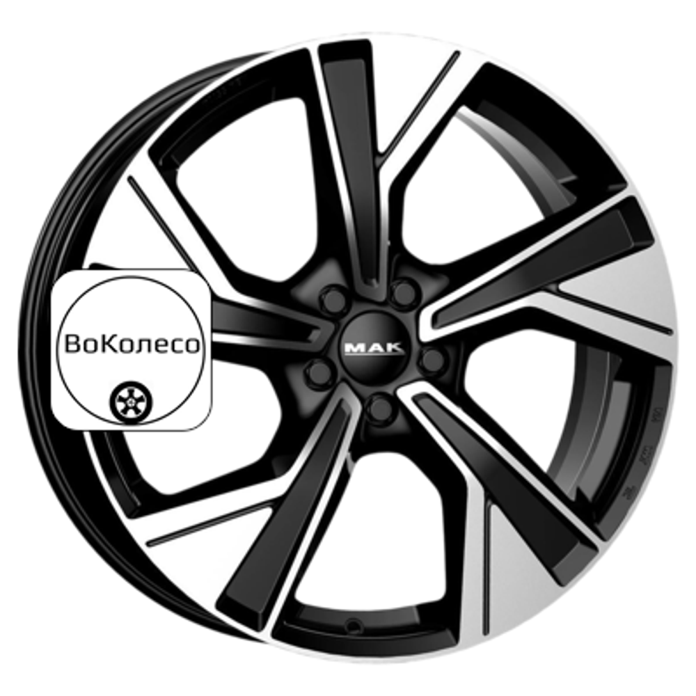 7,5x19/5x108 ET50 D63,4 Malmoe Black mirror MAK