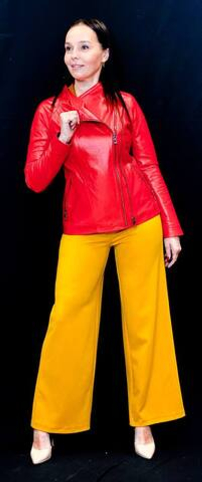 Куртка женская из натуральной кожи