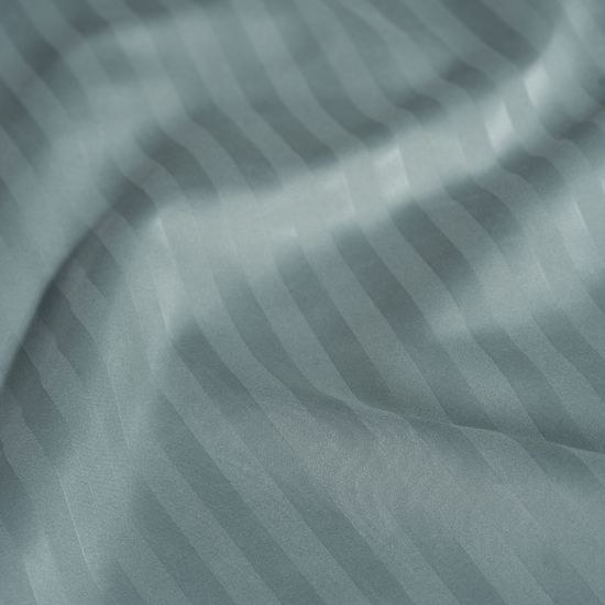 Простыня на резинке Oliva, 180x200х30, страйп полисатин HOMY