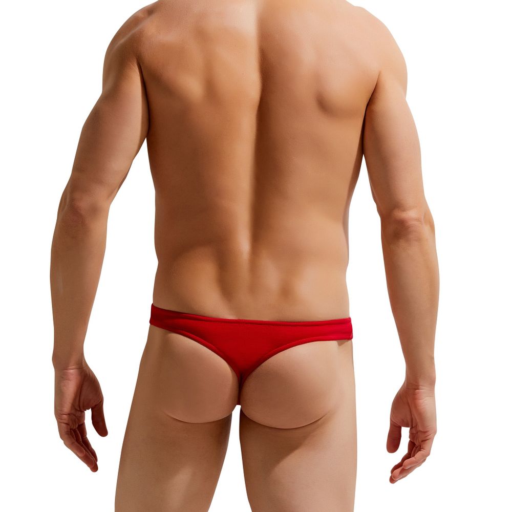 Мужские трусы тонги красные GAUVINE 1000