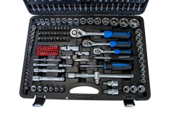 Набор инструментов 216пр. 1/4'', 3/8'', 1/2''(6гр.)(4-32мм)(NEW) Forsage F-38841(38841-5)