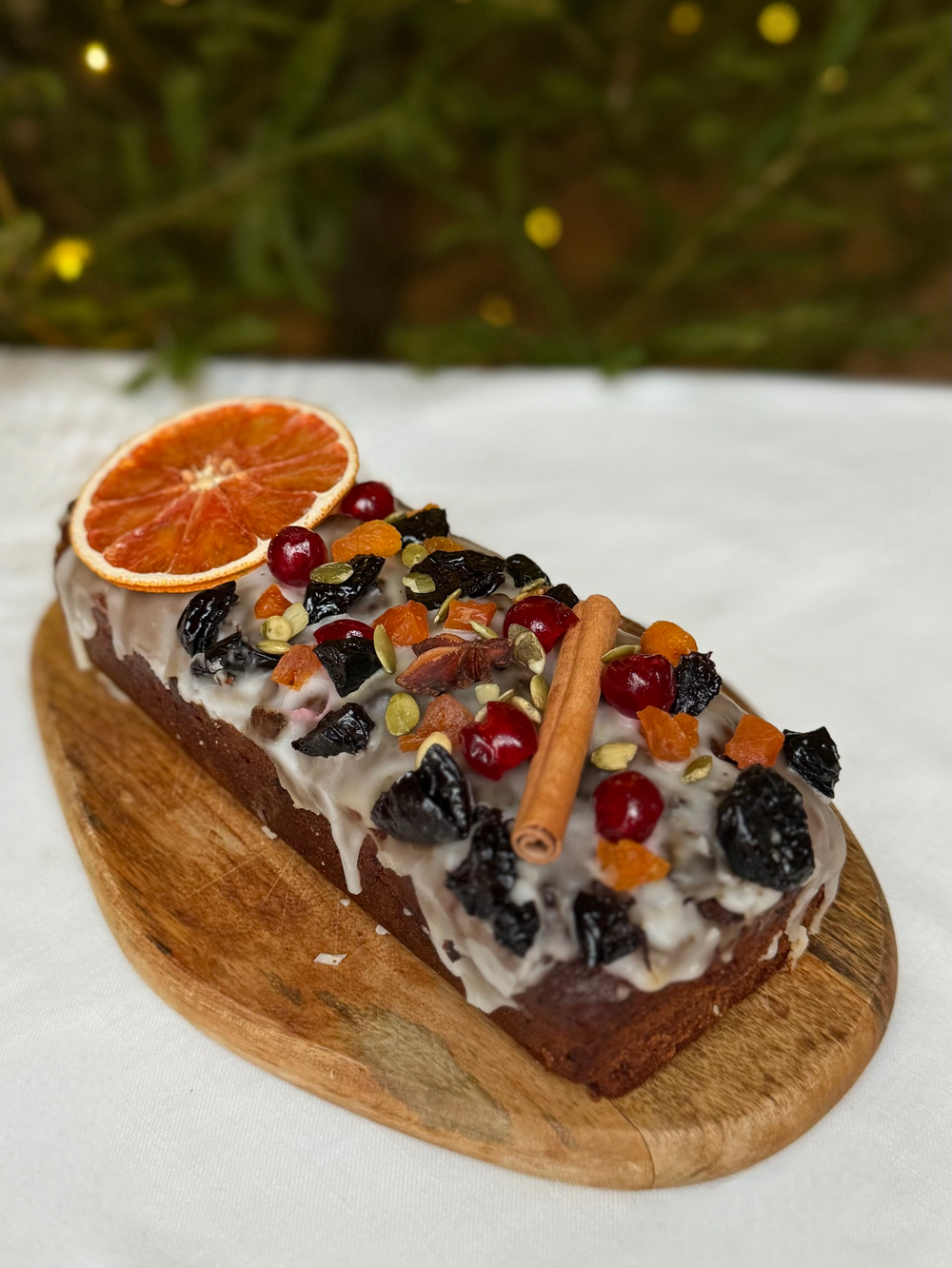 Рождественский кекс постный, 580г