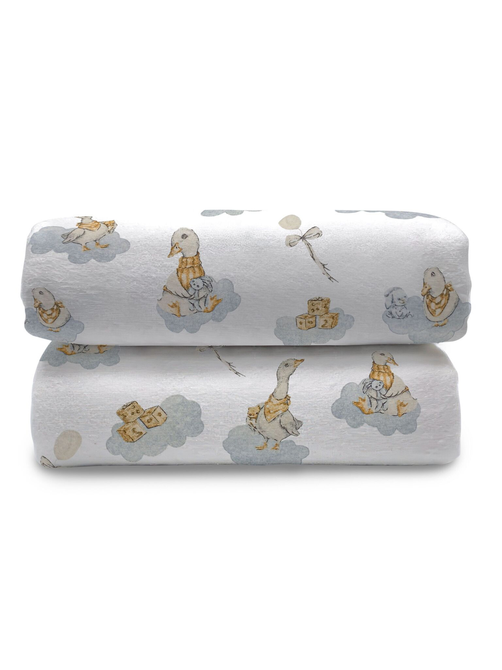 Пеленка текстильная BUBO BABY "SOFT" 95х120 см, фланель, 2 шт
