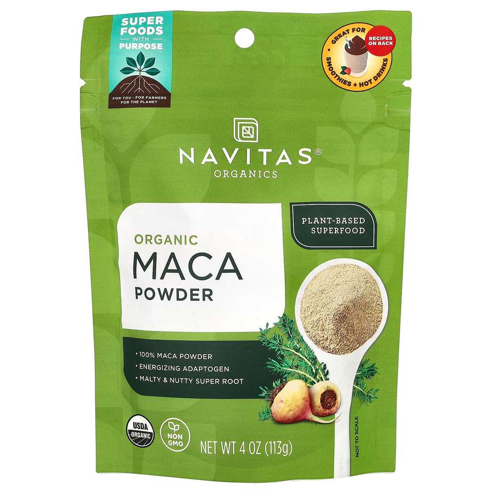 Navitas Organics, Органический порошок Maca Powder, 113 г