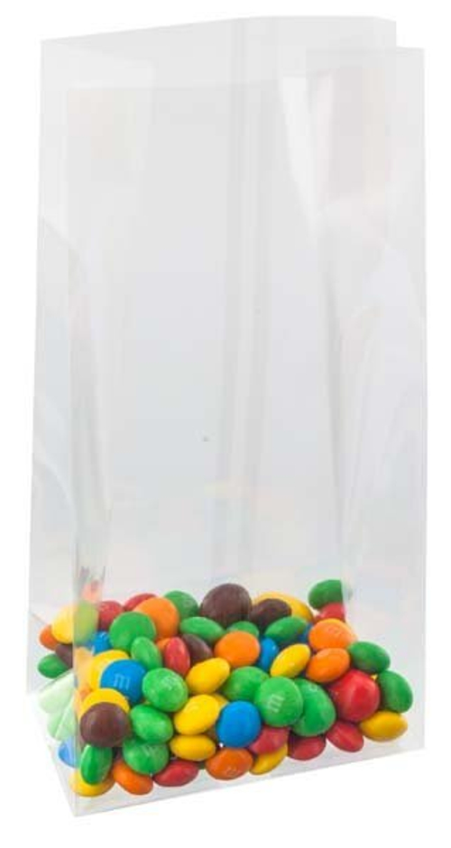 Пакет полипропиленовый с прямоугольным дном, 200х100х60 мм, 52 мкм, 3000 штук в упаковке