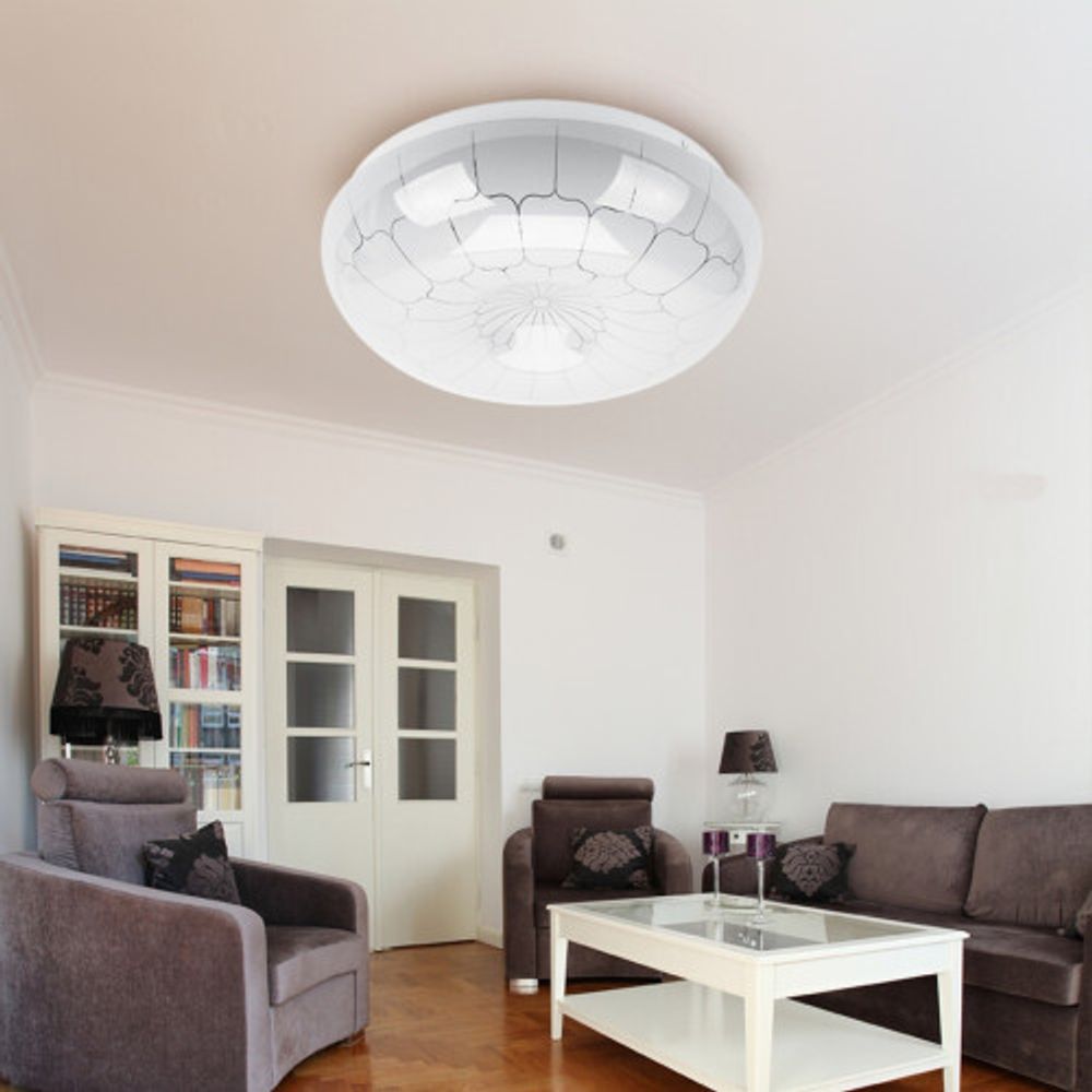 Светильник потолочный светодиодный ЭРА Классик без ДУ SPB-6-12-4K Pautina 12Вт 4000K | Светильники SPB-6 без ДУ