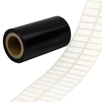 Комплект: высокотемпературные этикетки 20х8 в рулоне, полиимид белый +риббон