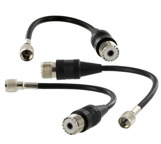 HKN9557 Коаксиальный кабель-переходник PL259/mini-U