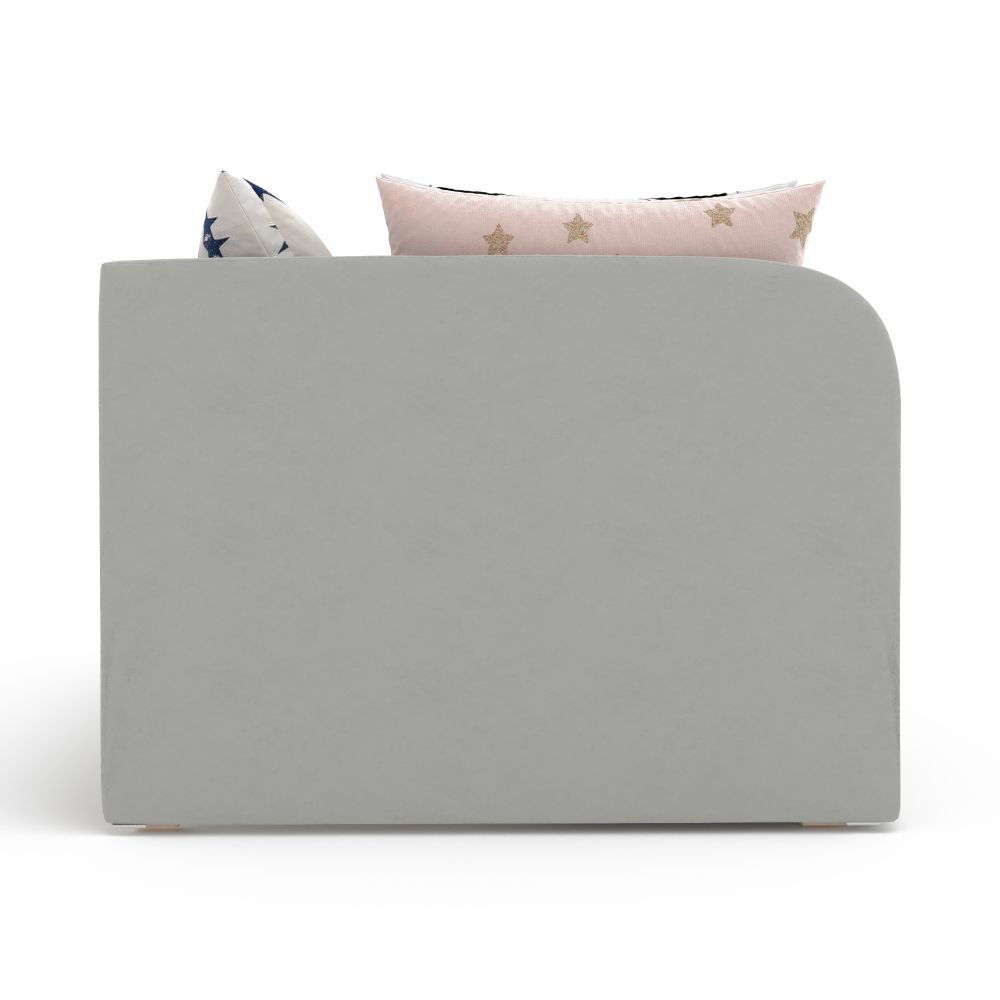 Кровать детская 160х80 см с бортиком и ящиками (беж Беверли)