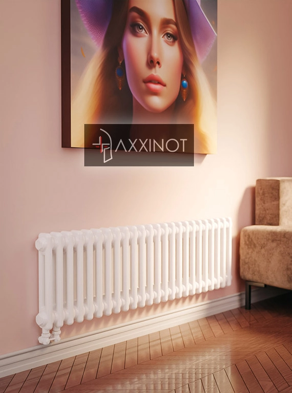 Axxinot Sentir 2030 - двухтрубный трубчатый радиатор высотой 300 мм, нижнее подключение