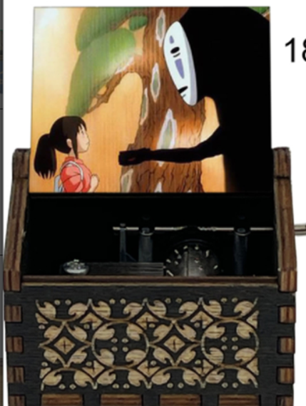 Music box Sprinted away