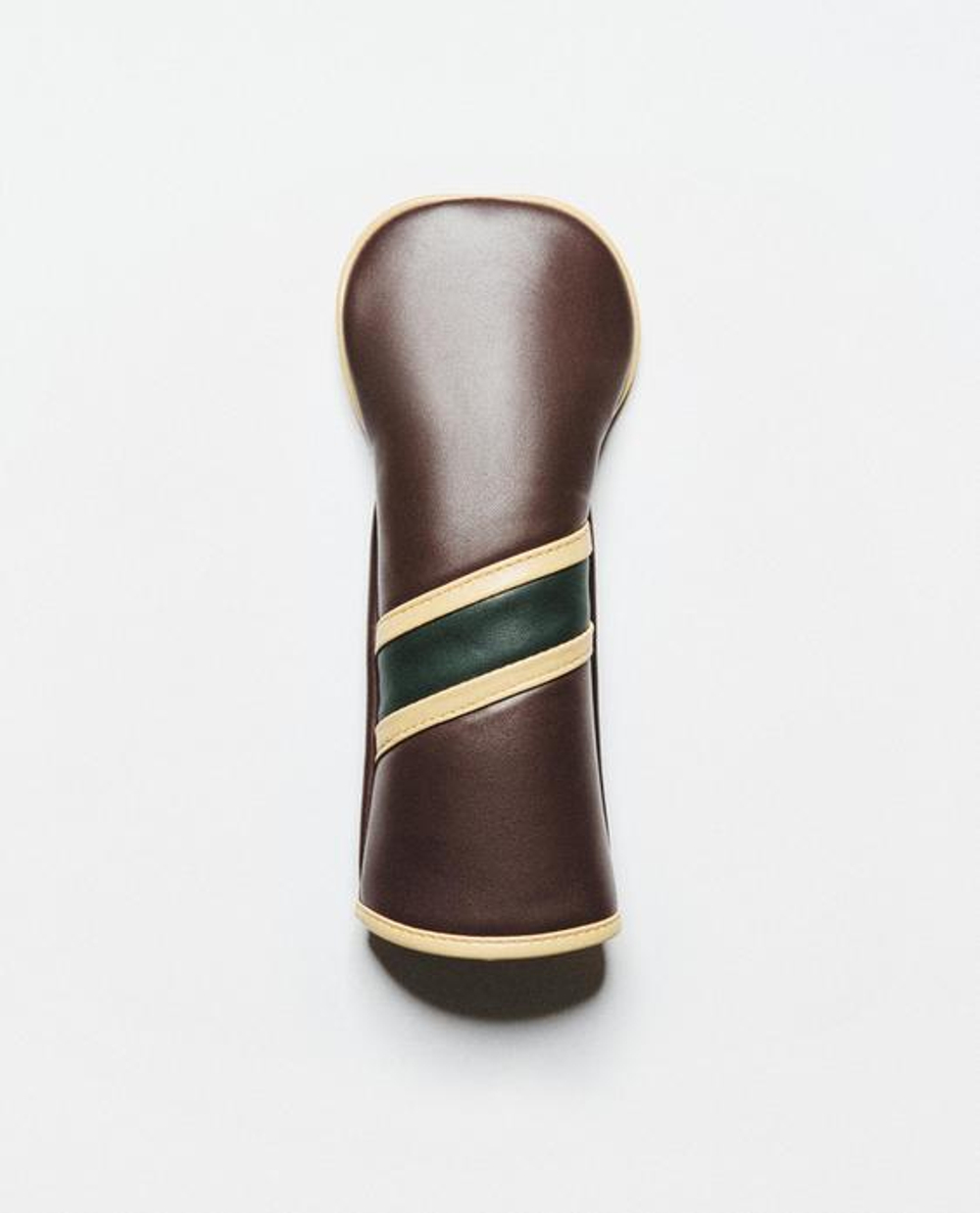 ZARA HOME КОЖАНЫЙ ЧЕХОЛ ДЛЯ ГИБРИДНОЙ КЛЮШКИ ДЛЯ ГОЛЬФА, КОРИЧНЕВЫЙ