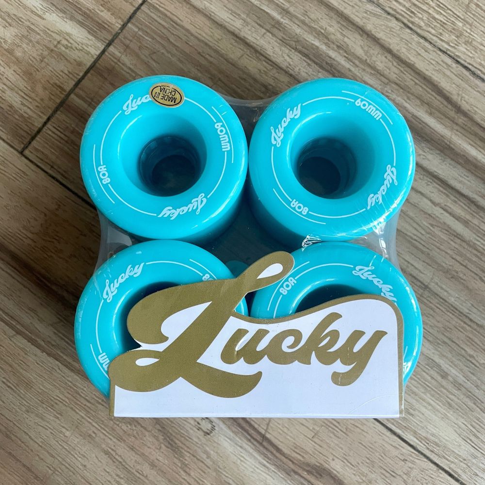 Колеса Lucky Wheels 60mm 80A 45CP Tiffany