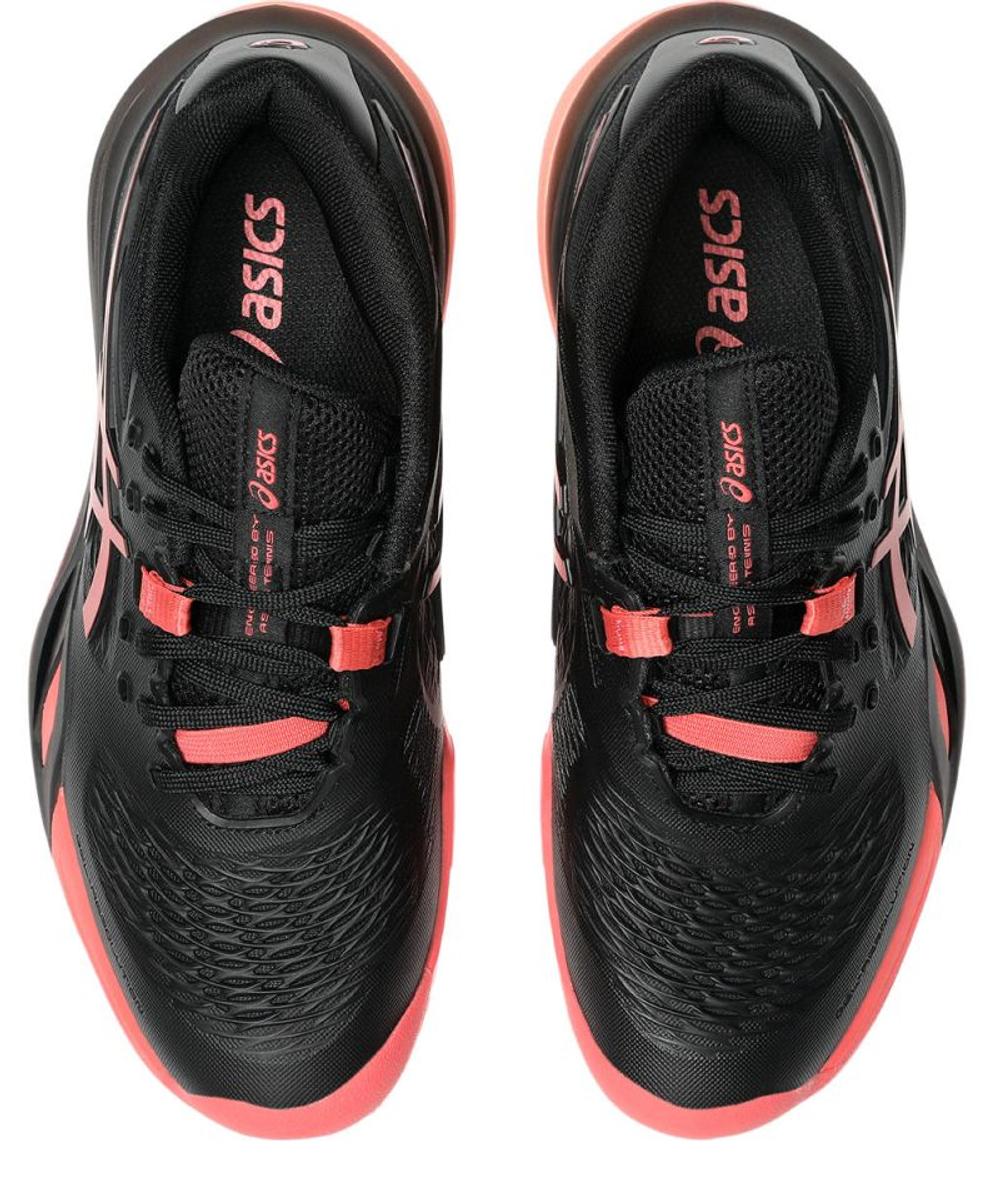 Женские теннисные кроссовки Asics Gel-Resolution X - black/sienna