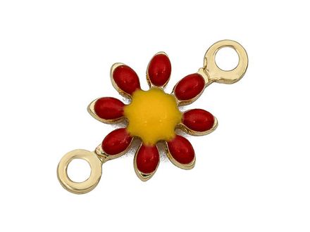 Коннектор "Ромашка" 7мм, эмаль