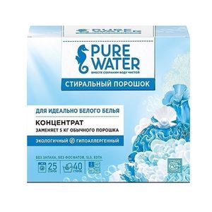 Стиральный порошок для белого белья Pure Water 800 г