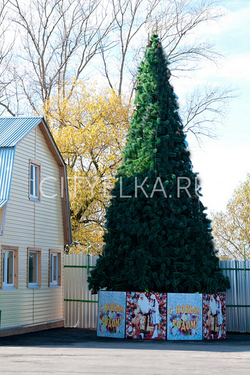 Сосна уличная искусственная "Альпийская" ствольная