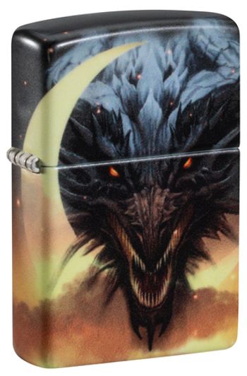 Зажигалка Zippo Dragon Design с покрытием Glow In The Dark Green (48934)
