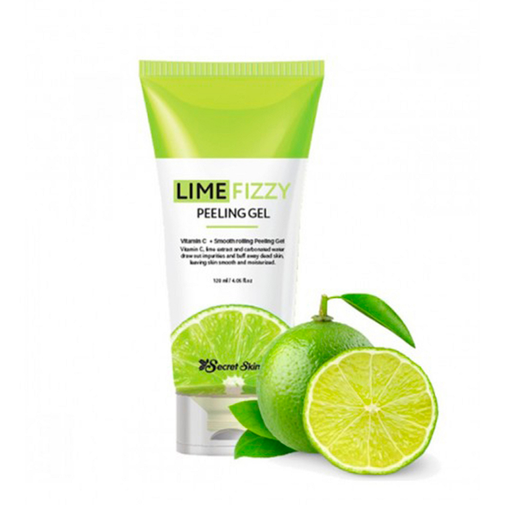 Secret Skin Lime Fizzy Peeling Gel гель-скатка с экстрактом лайма