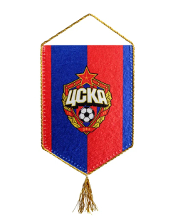Вымпел Герб ЦСКА, 15х22 см