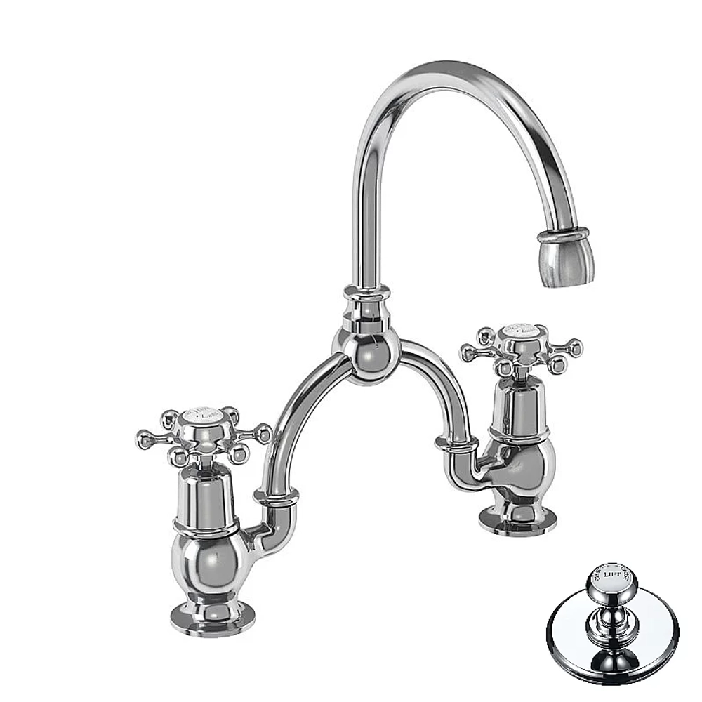 Смеситель для раковины Burlington BI28-QT+W9