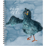 НОВИНКА! ТЕТРАДЬ ОБЩАЯ 96 ЛИСТОВ НА СПИРАЛИ “Странные голуби”