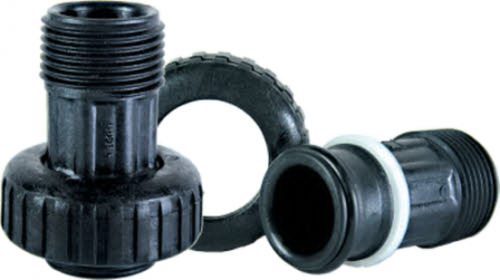 Фитинг присоед. 1"- прямой наружная резьба (V3007-06)