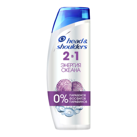 Шампунь Head&Shoulders 2в1 Энергия океана 400 мл