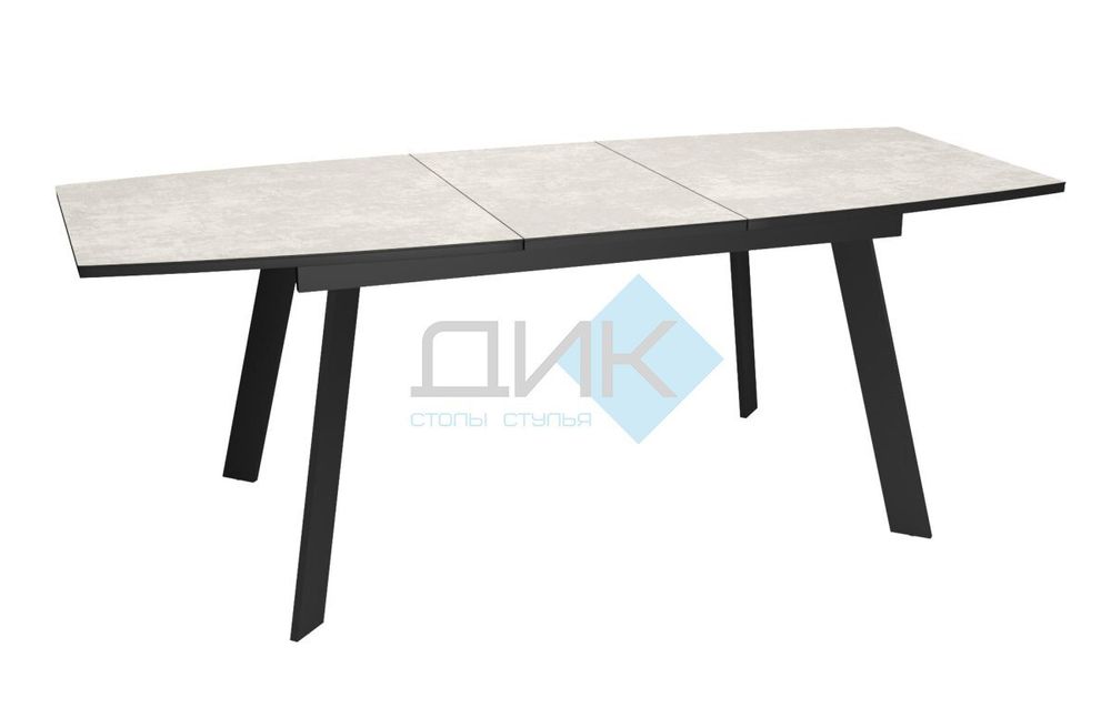 Стол DikLine ХL160 опоры чёрные