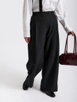 Брюки палаццо на резинке осенние
